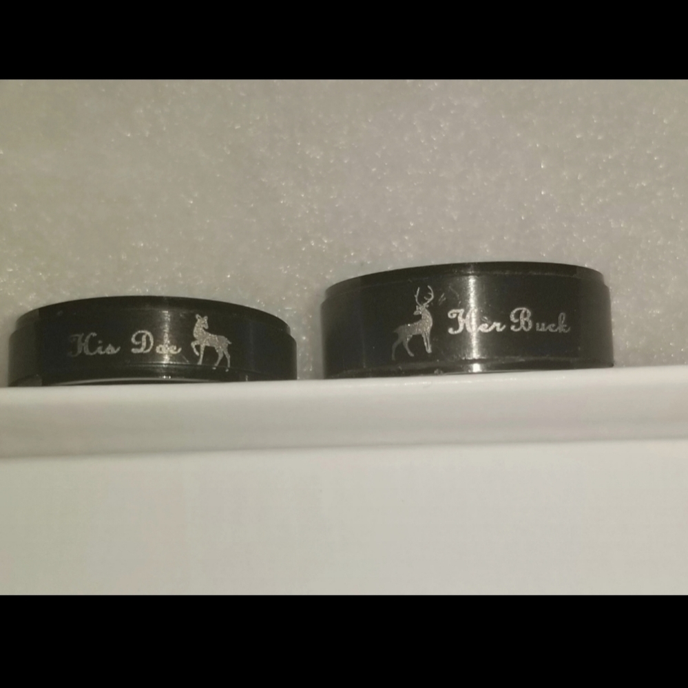 Couples ring set